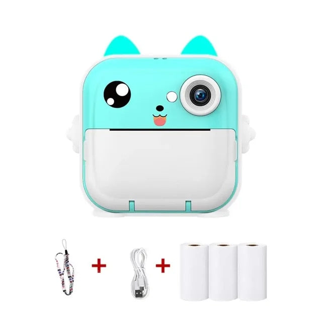 Mini Impresora Portátil Con Cámara