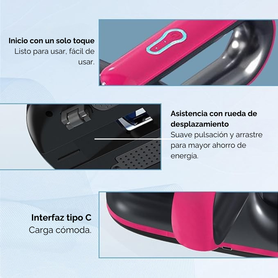 Aspiradora Antiácaros Profesional – Elimina lo invisible y respira tranquilidad