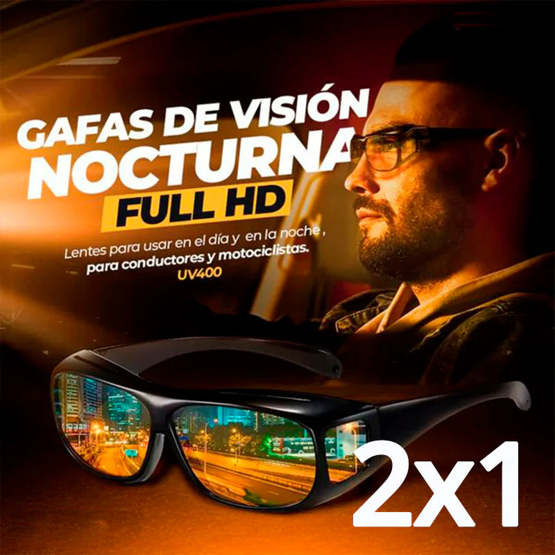 2x1 Lentes Gafas De Conducir Pro Hd