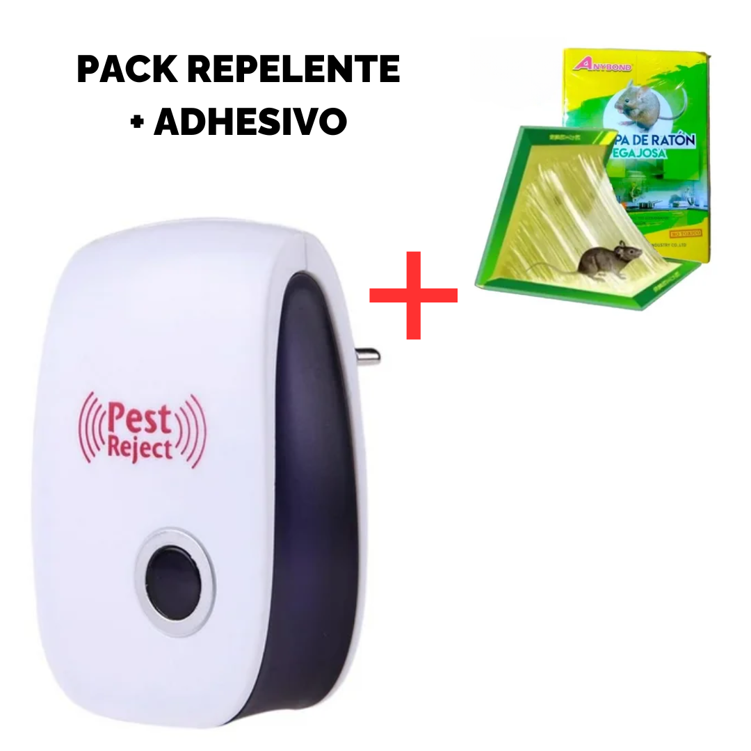 Pack Repelente Eléctrico + Trampa adhesiva