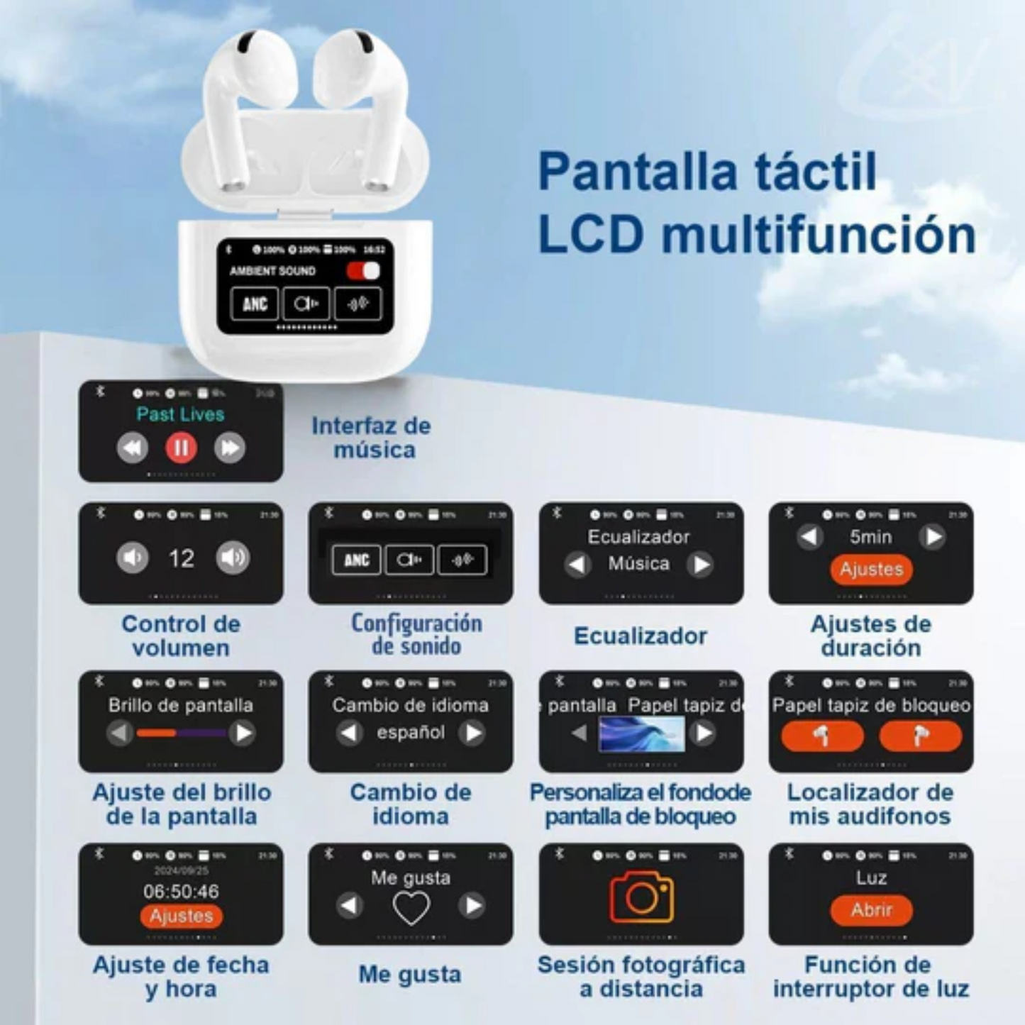 Audífonos Bluetooth PRO A9 - Tecnología, Estilo y Comodidad en tus Oídos