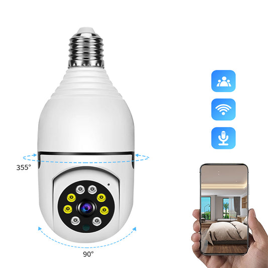 Camara De Seguridad Panorámica Con Wifi