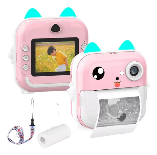 Mini Impresora Portátil Con Cámara