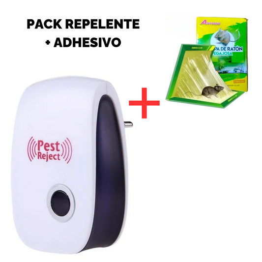 Pack Repelente Eléctrico + Trampa adhesiva